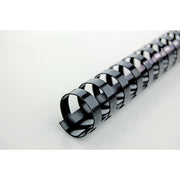 Plastspiral GBC ComBind 10mm A4 21R sort