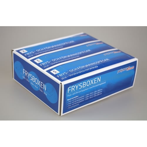 Fryseposer assortert med skrivefelt HD