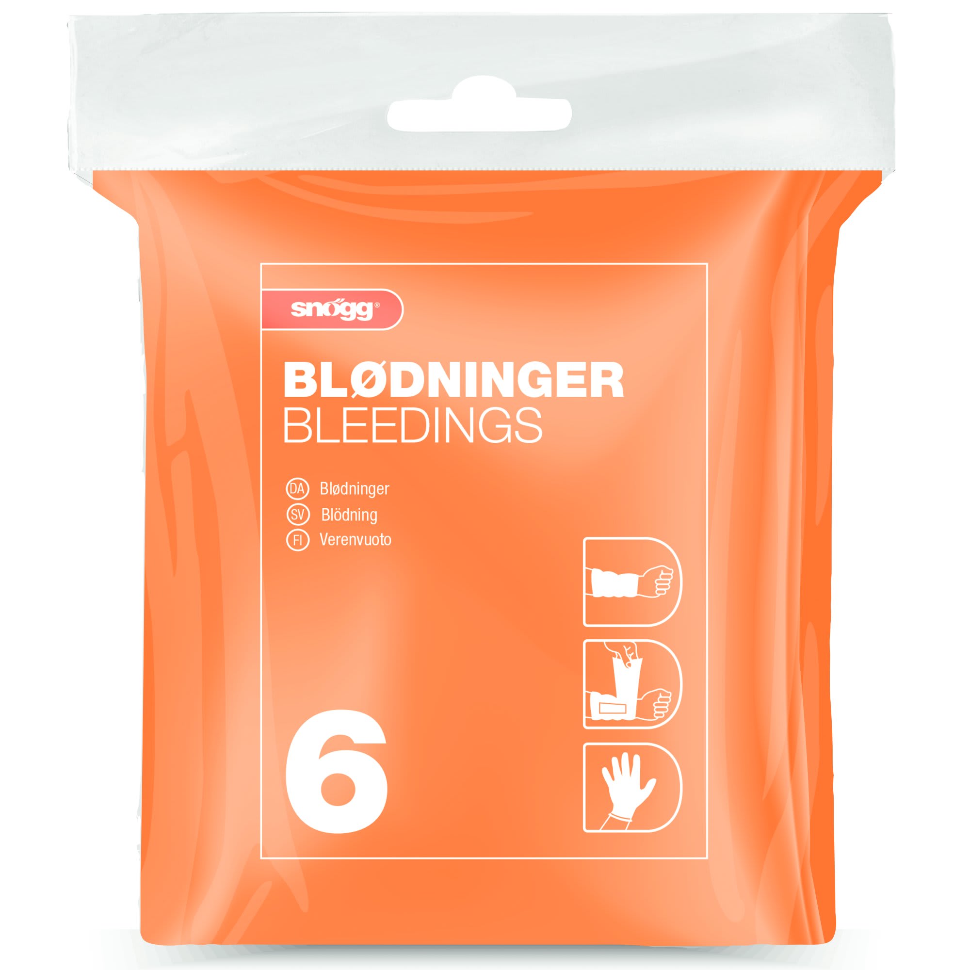 Innholdspose 6 Snøgg Blødninger