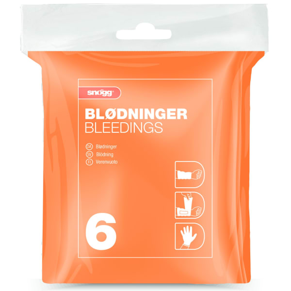Innholdspose 6 Snøgg Blødninger