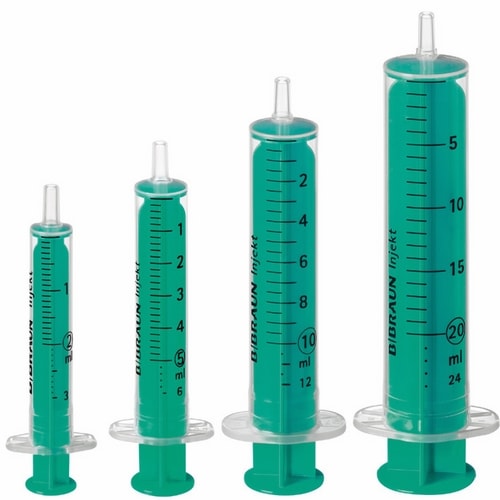 Sprøyte Injekt Solo 2-komp Luer 2 ml