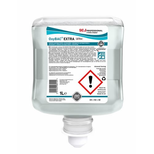 Skumsåpe Oxybac Extra antibakteriell 1l