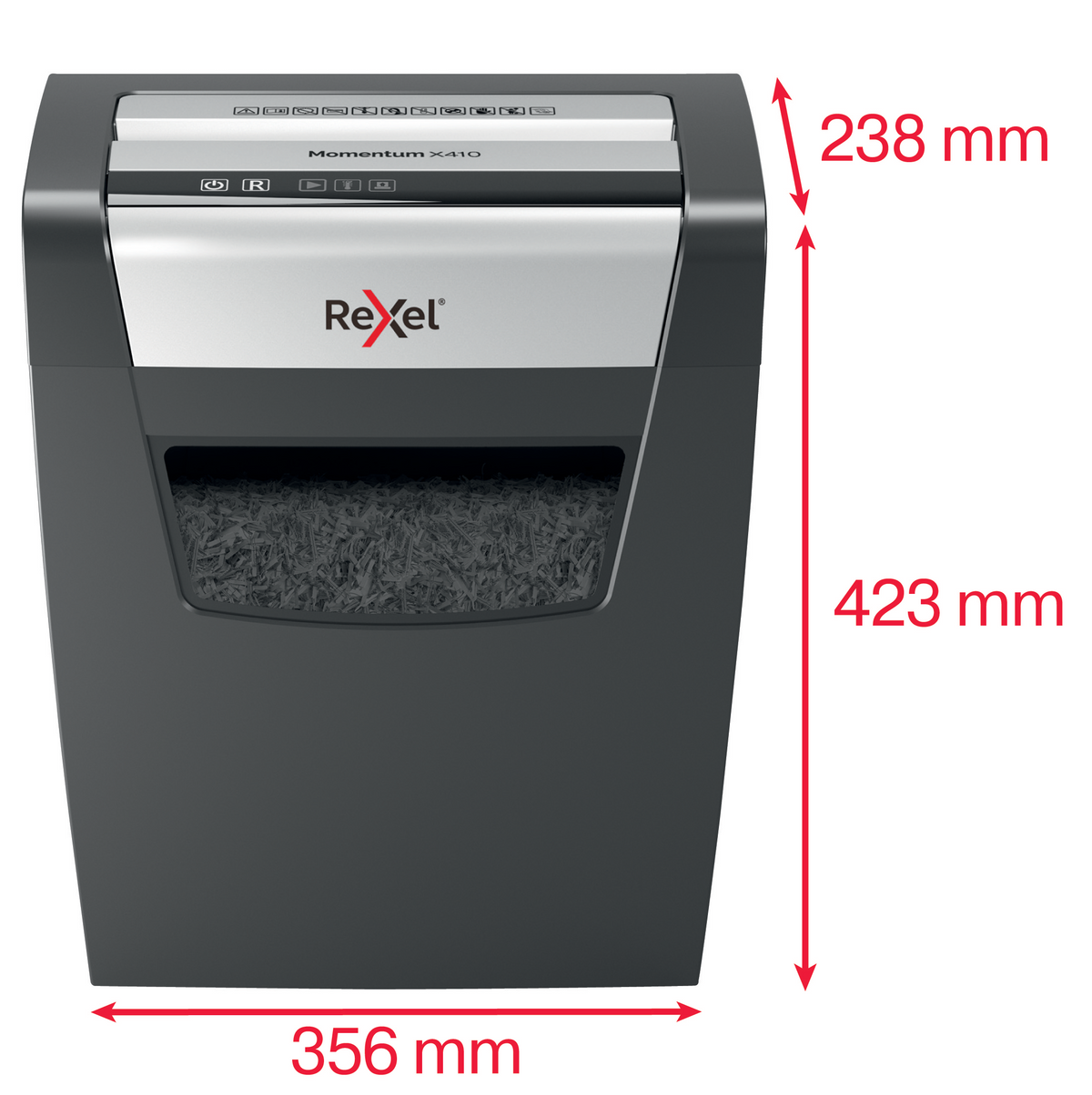 Makuleringsmaskin Rexel Momentum X410 P4