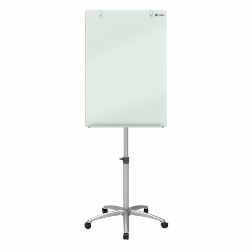 Flippoverstativ mobil Nobo Glass