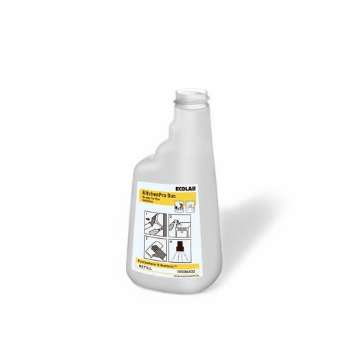 Plastflaske 650ml KitchenPro Duo