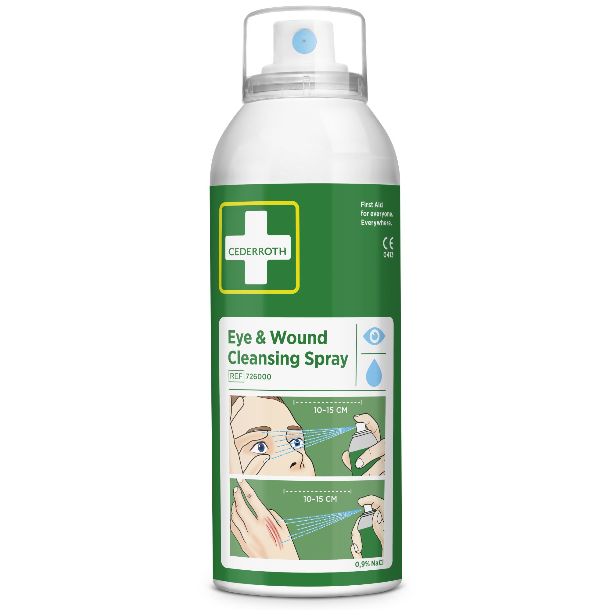Øye og sårvaskspray Cederroth 150ml