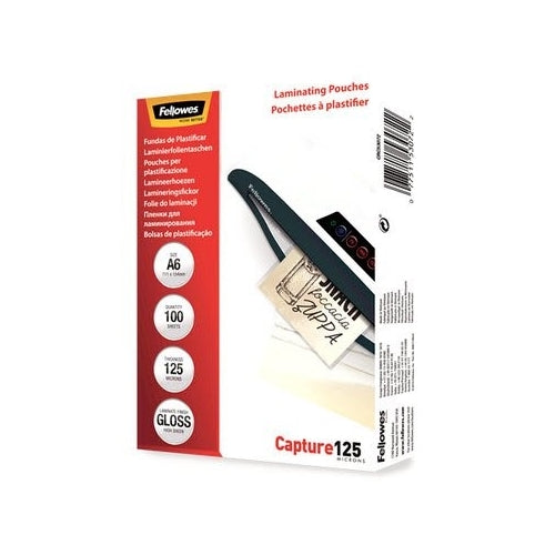 Lamineringslomme A6 gloss 125mic