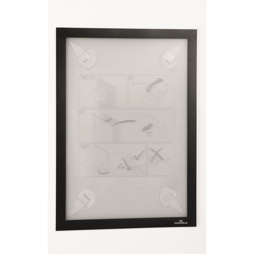 Magnetramme Duraframe WallPaper A4 sort