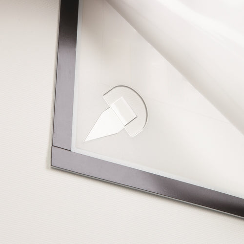 Magnetramme Duraframe WallPaper A4 sølv