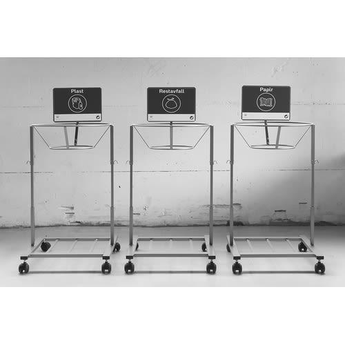 Sekkevogn Tinden grå