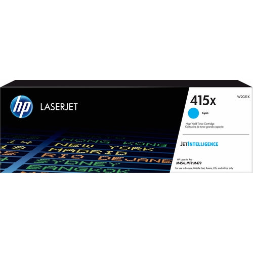 Toner HP 415X cyan 6k