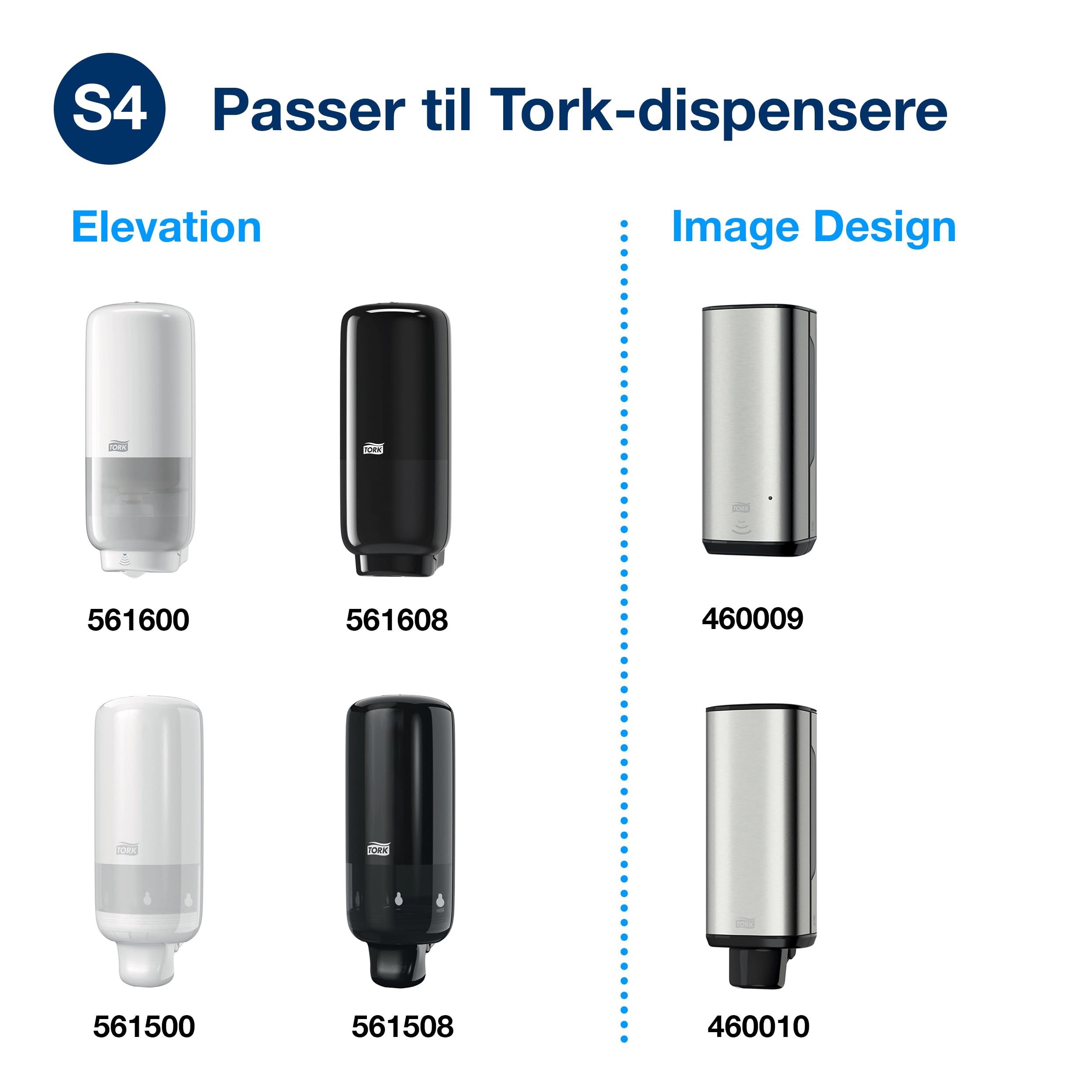 Skumsåpe Tork S4 Antimicrobiell 1L