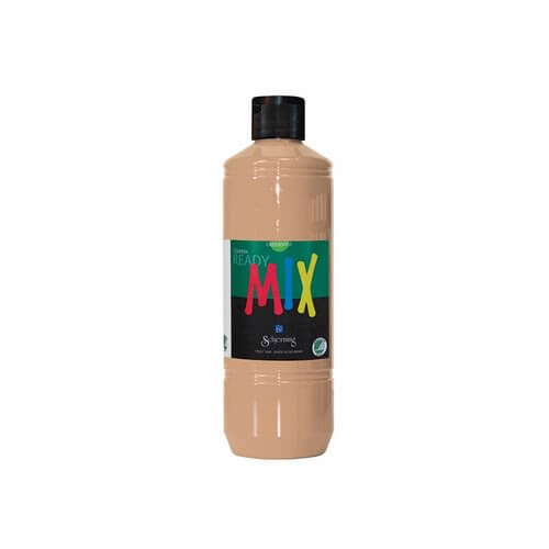 Skolemaling Ready Mix 500ml sand