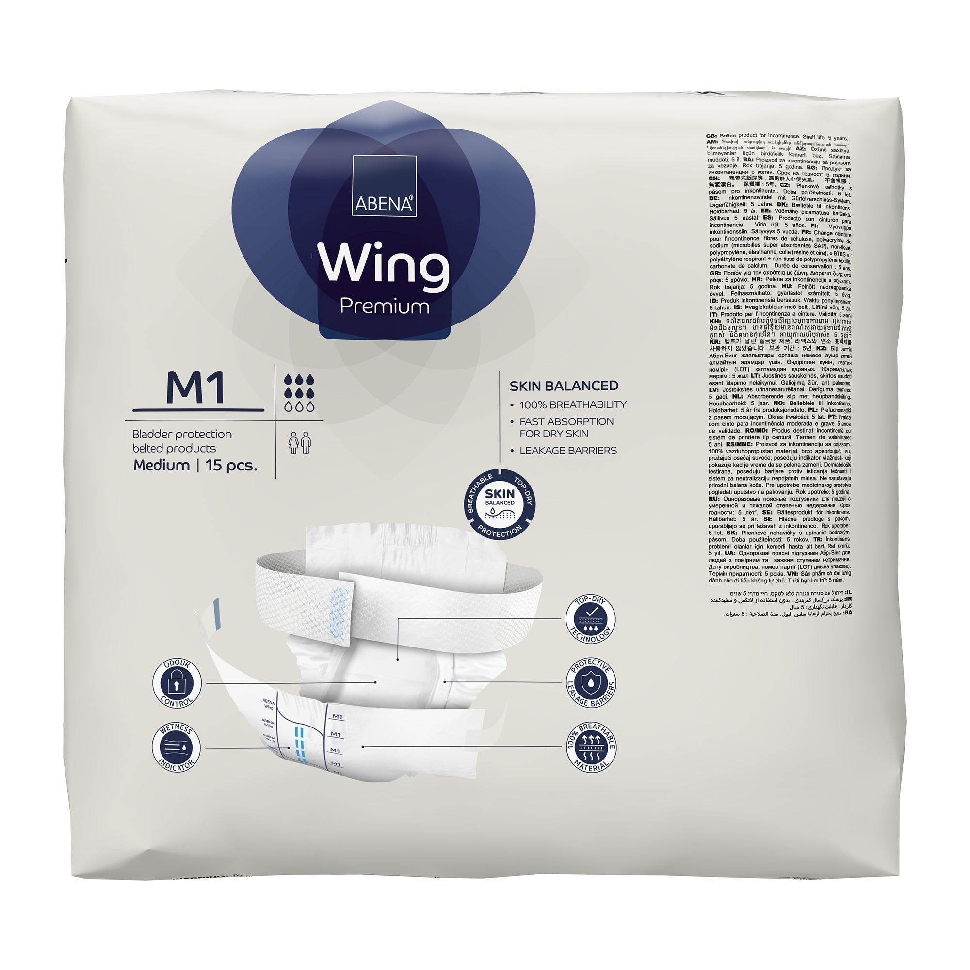 Bleie belte Abena Wing Premium M1