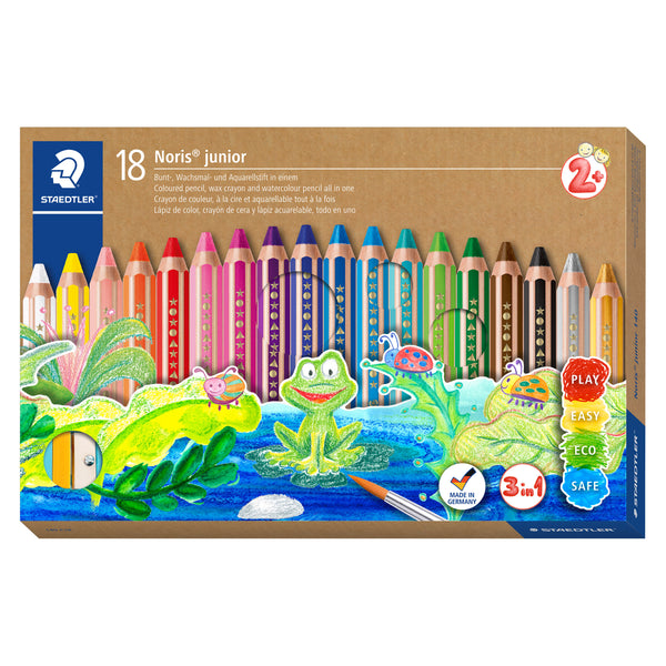 Fargeblyant Staedtler Noris Junior 18frg