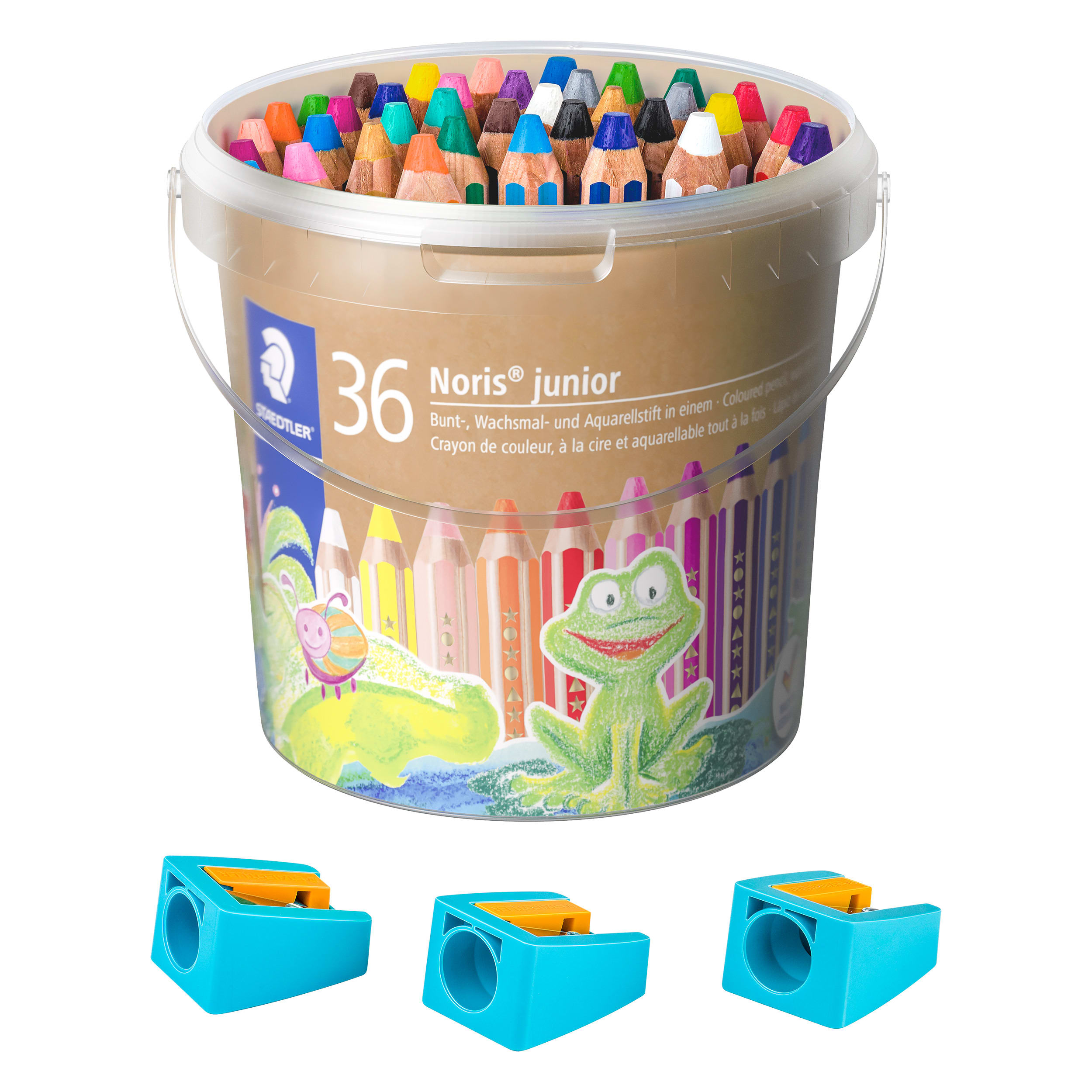 Fargeblyant Staedtler Noris Junior 36frg