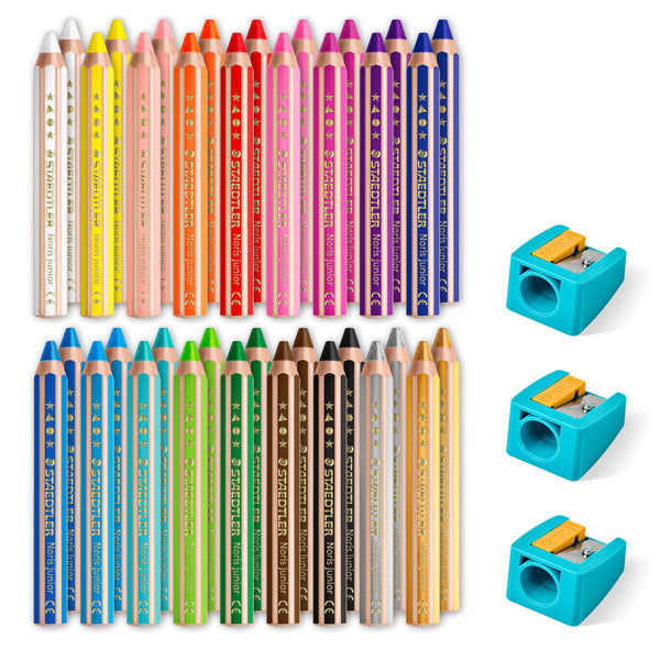 Fargeblyant Staedtler Noris Junior 36frg