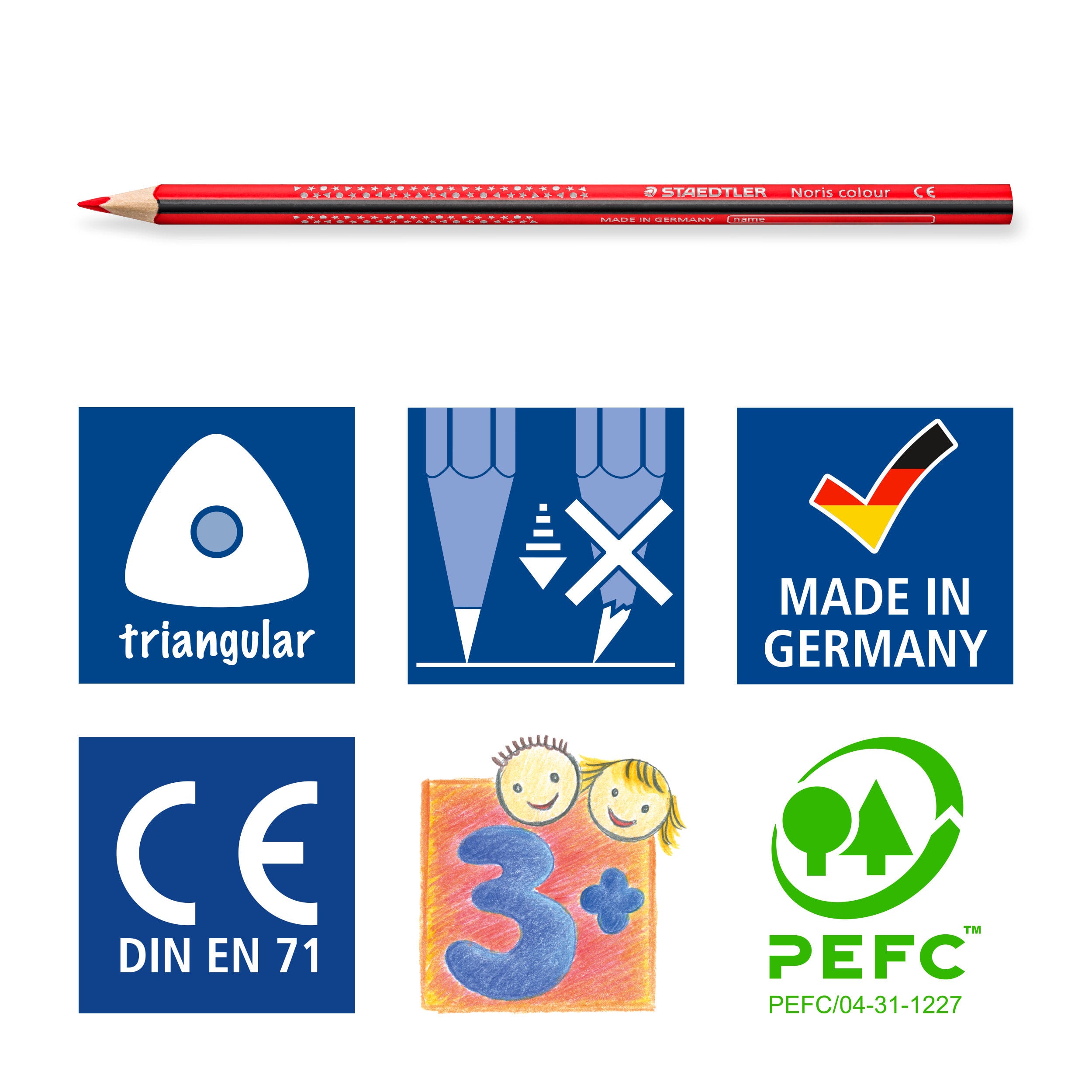 Fargeblyant Staedtler Noris Wopex 12