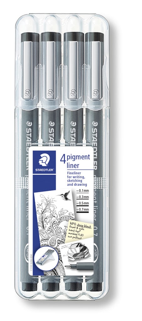 Fiberpenn Staedtler Pigmentliner