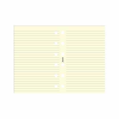 Filofax Pocket notatark linjert beige
