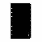 Filofax Personal index A-Å plast