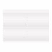 Filofax A5 notatblokk linjert hvit