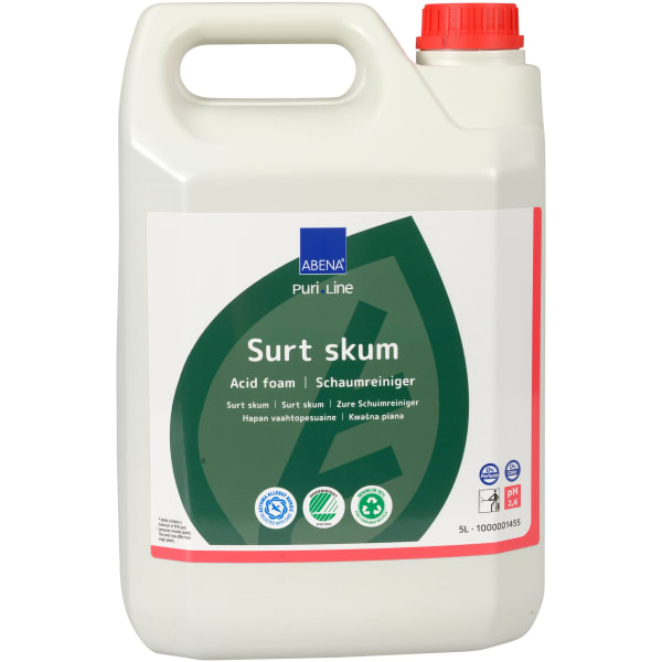 Skumrengjøring Abena Puri-Line surt 5l