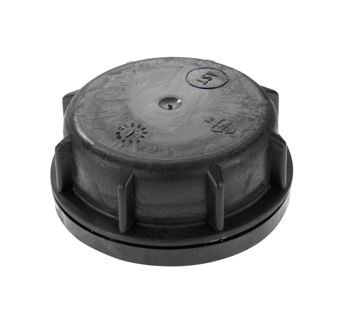 Kapsel/lokk til plastkanne 60mm sort