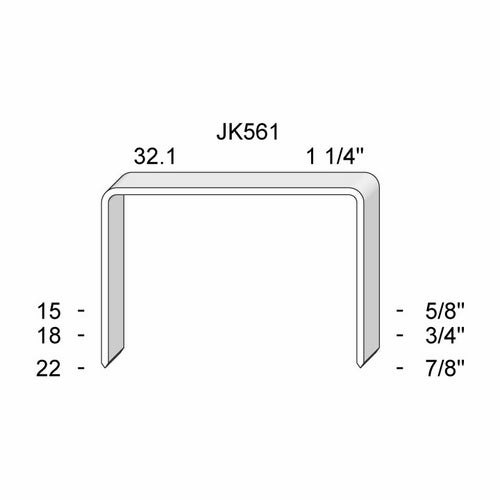 Stifter 561/18 K-2500stk/pakke