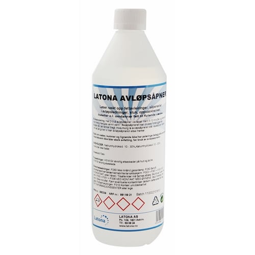 Avløpsåpner Latona 1l