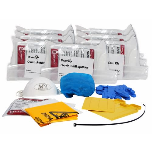 Spill-kit Oxivir engangs