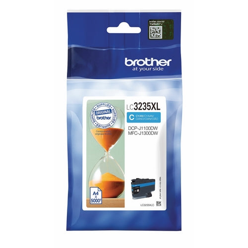 Blekk Brother LC-3235XLC Cyan 5k