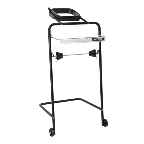 Katrin gulvstativ industri sort metall