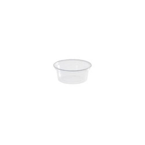 Dressingbeger PS 50ml klar rund