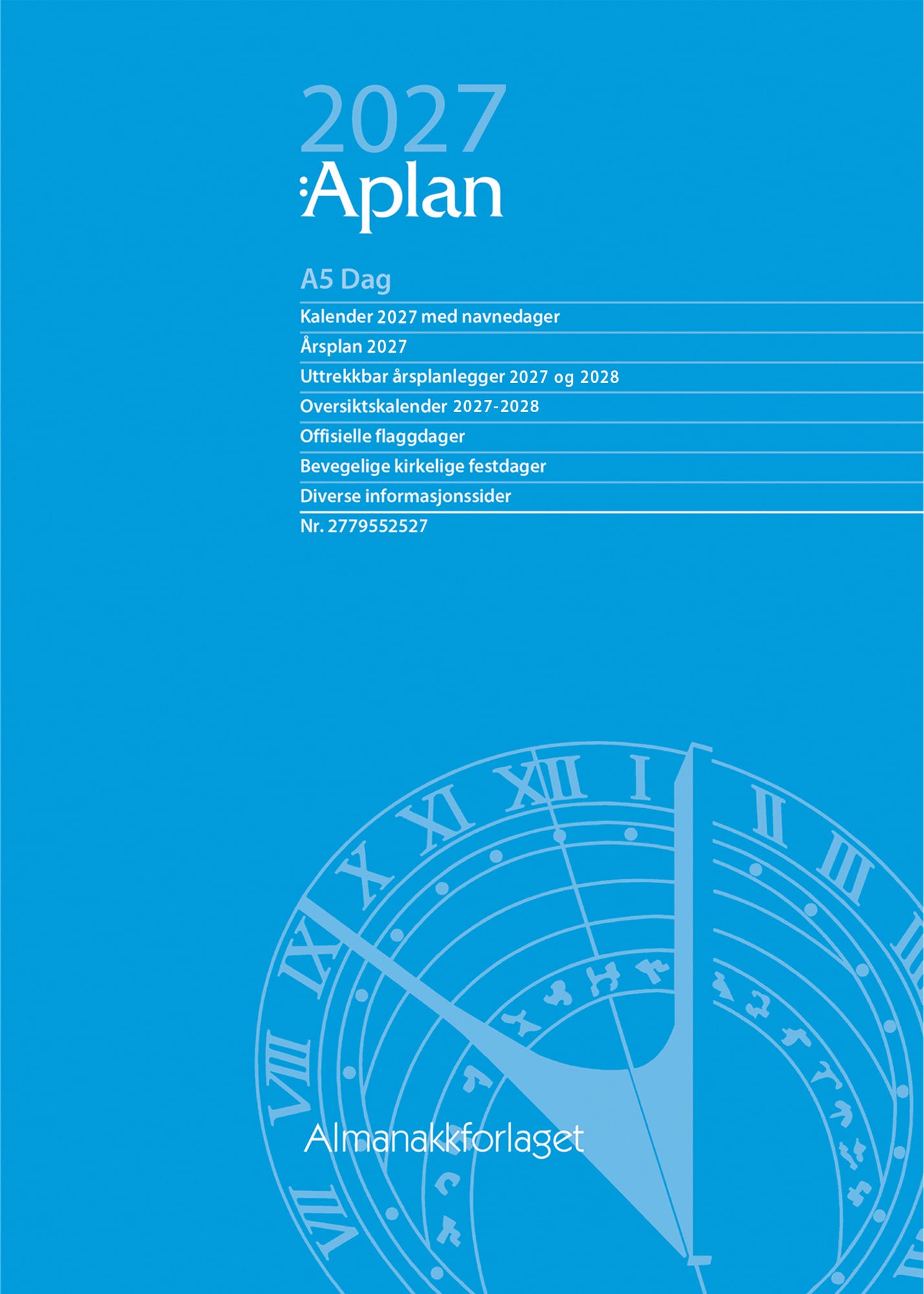 Aplan A5 Dag årssett 2026