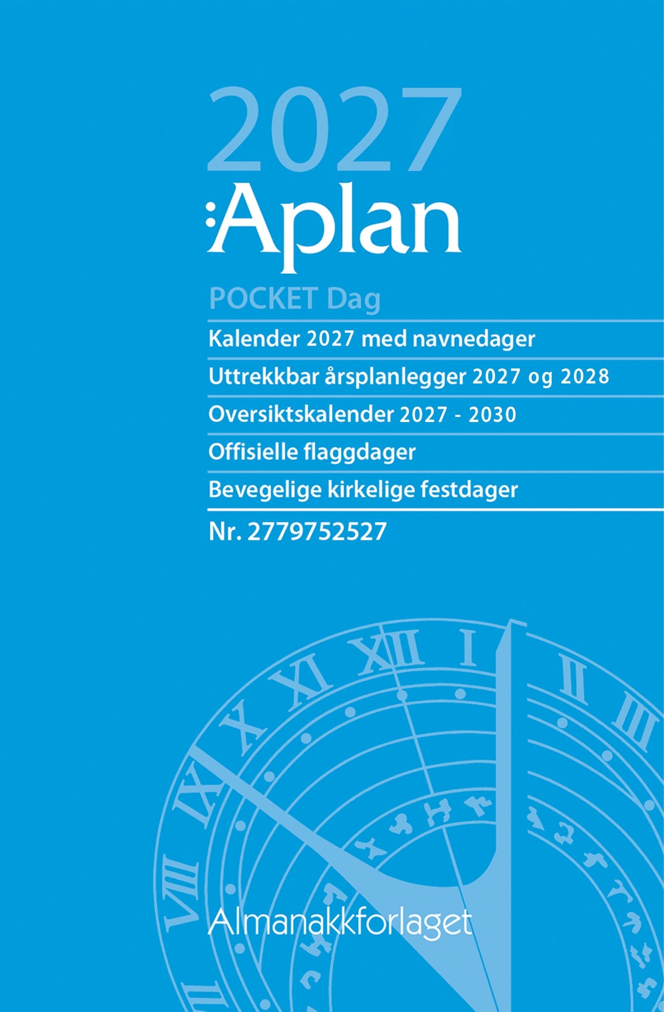 Aplan Pocket Dag årssett 2026