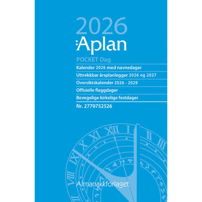 Aplan Pocket Dag årssett 2026