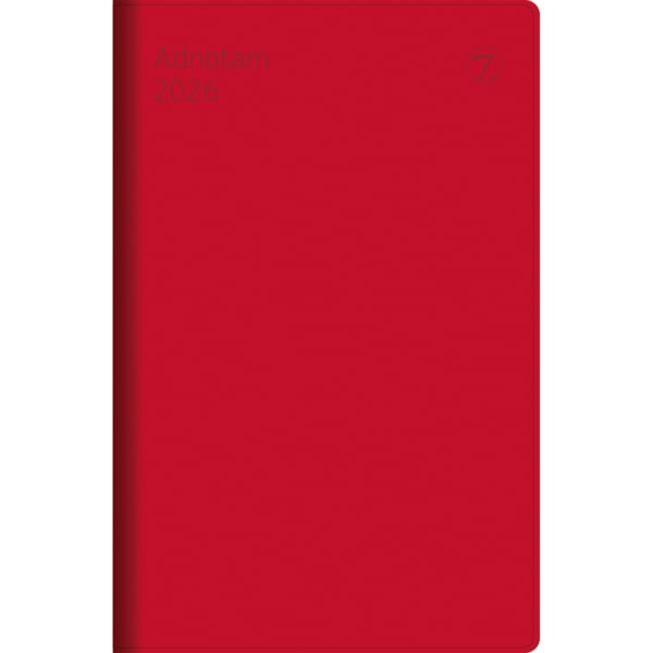 Adnotam im.skinn rød 2026