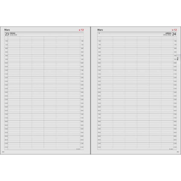 Booking spiral sort 2026