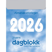 Dagblokk liten 5.3x7.1cm 2026