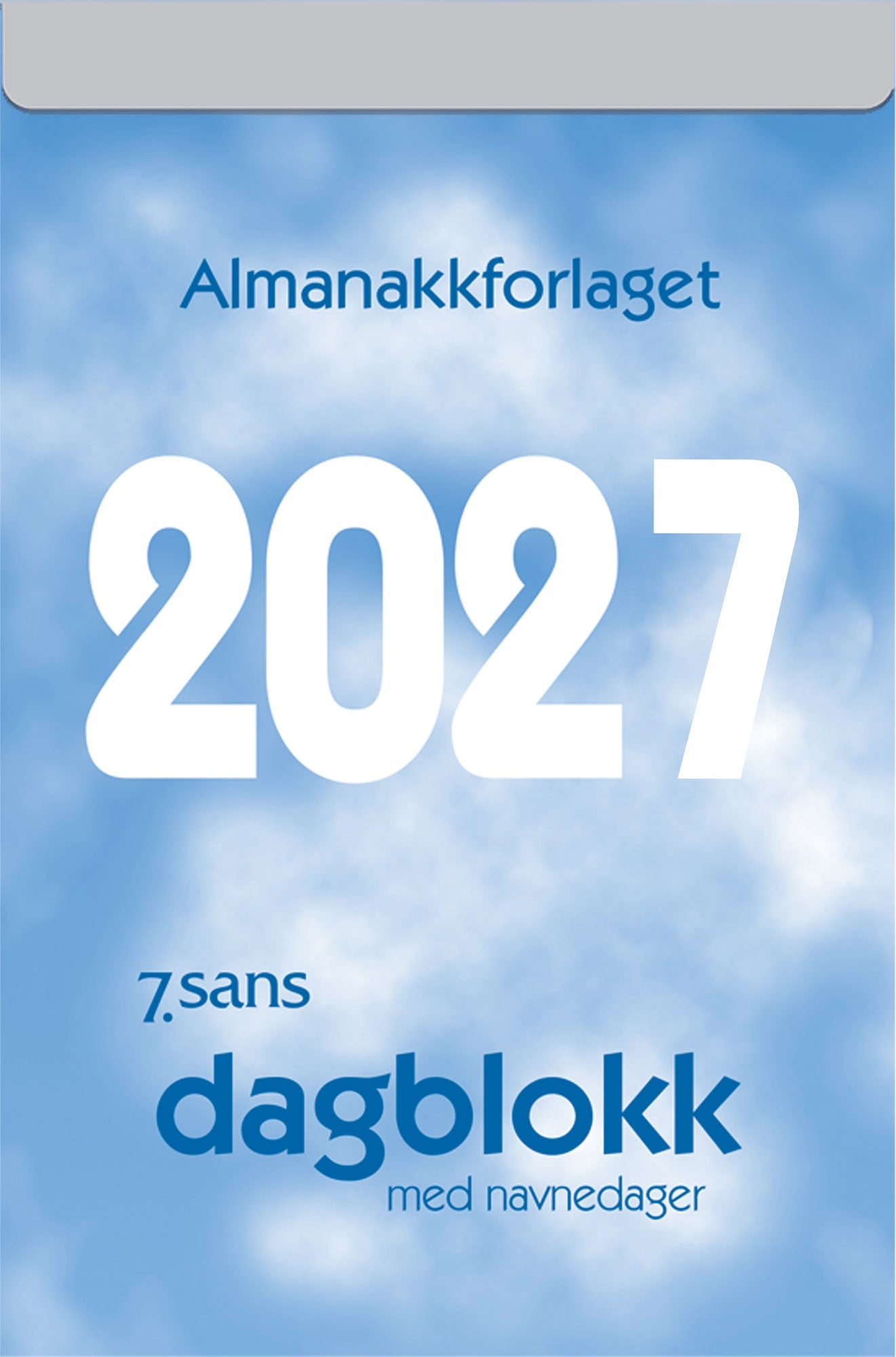 Dagblokk stor 8.5x12.8cm 2026