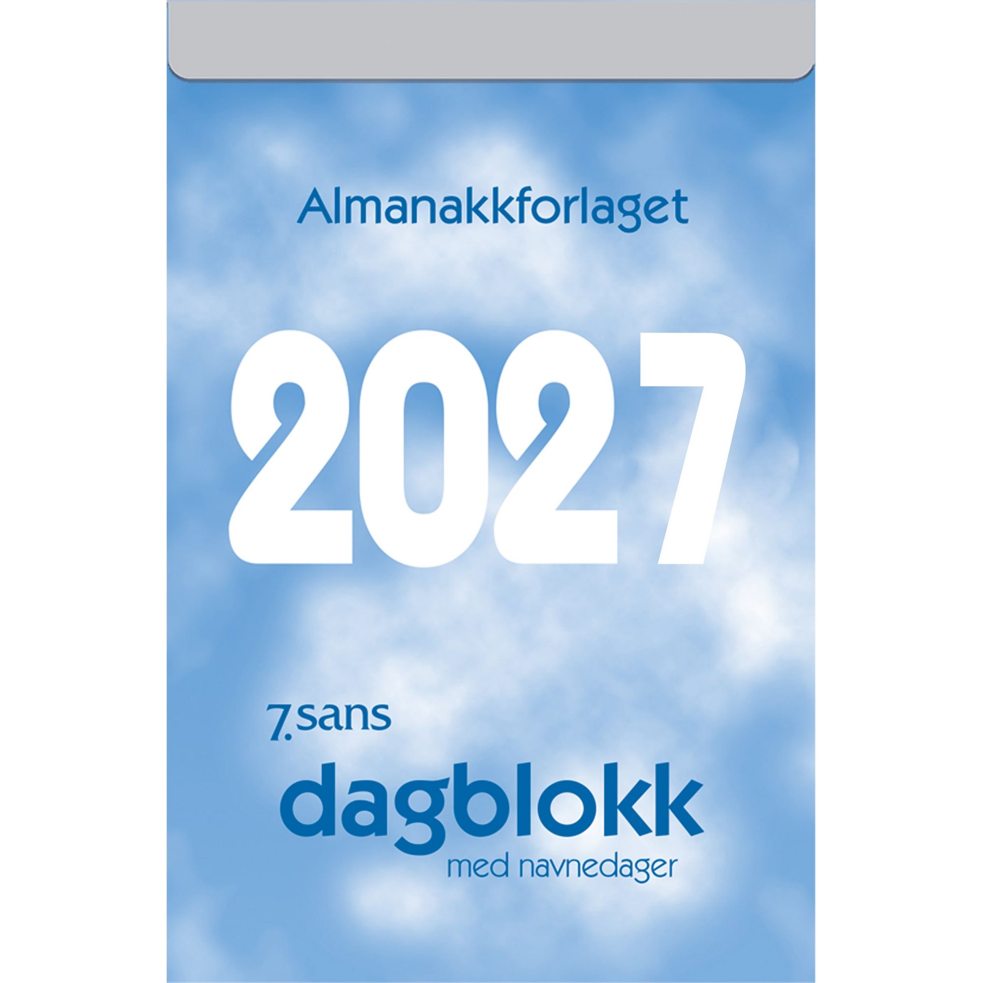 Dagblokk stor 8.5x12.8cm 2026