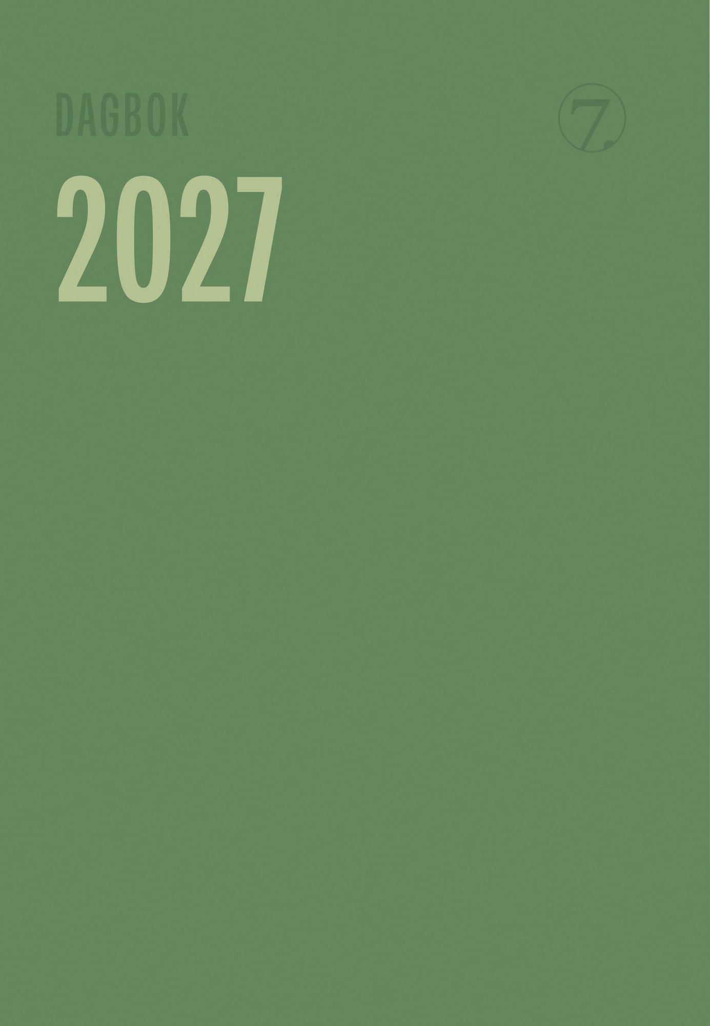 Dagbok A5 im.skinn trend 2026