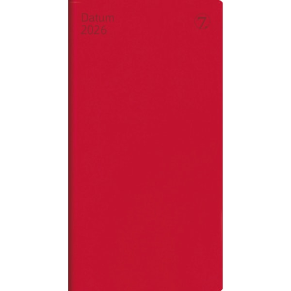 Datum im.skinn rød 2026
