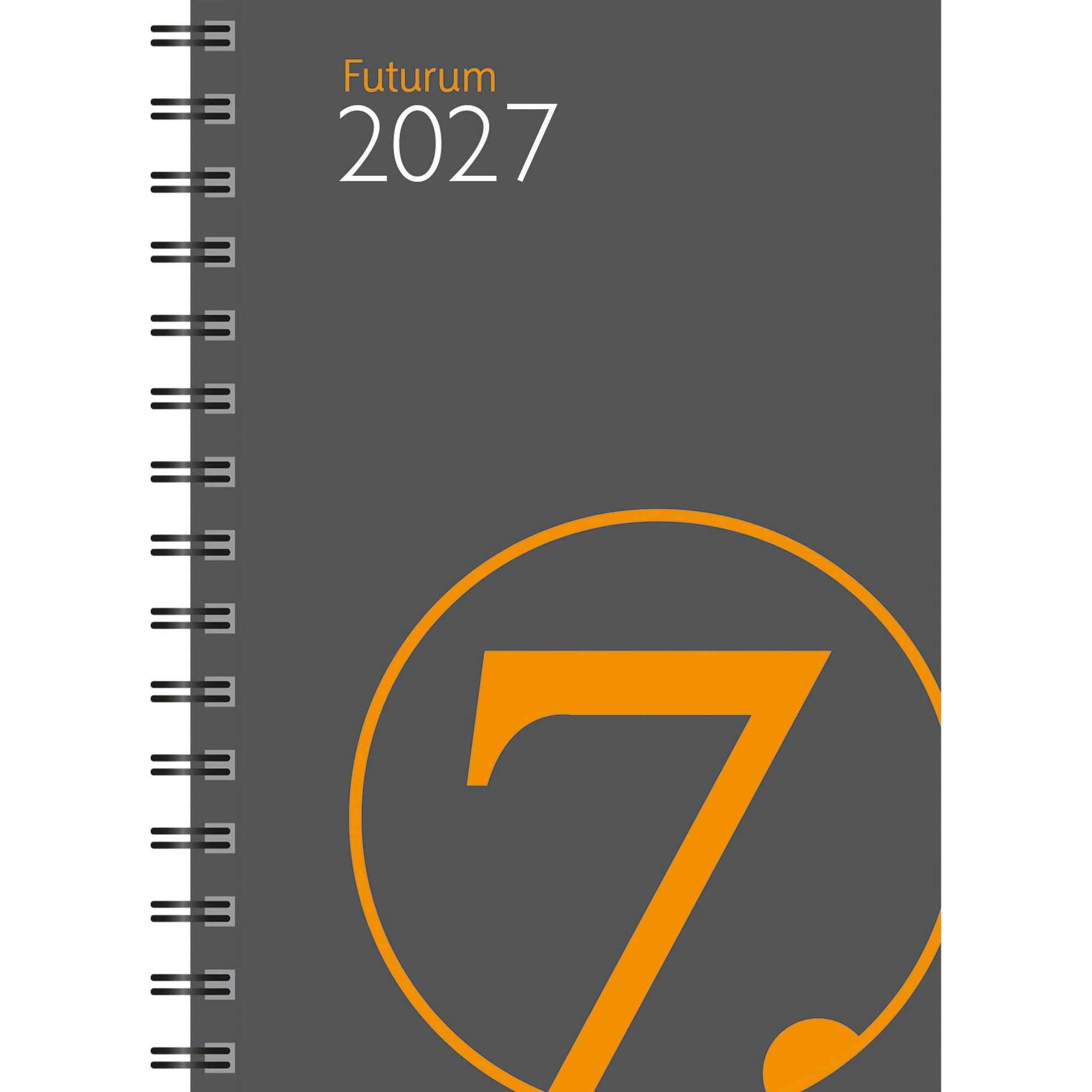 Futurum spiral kart. grå 2026