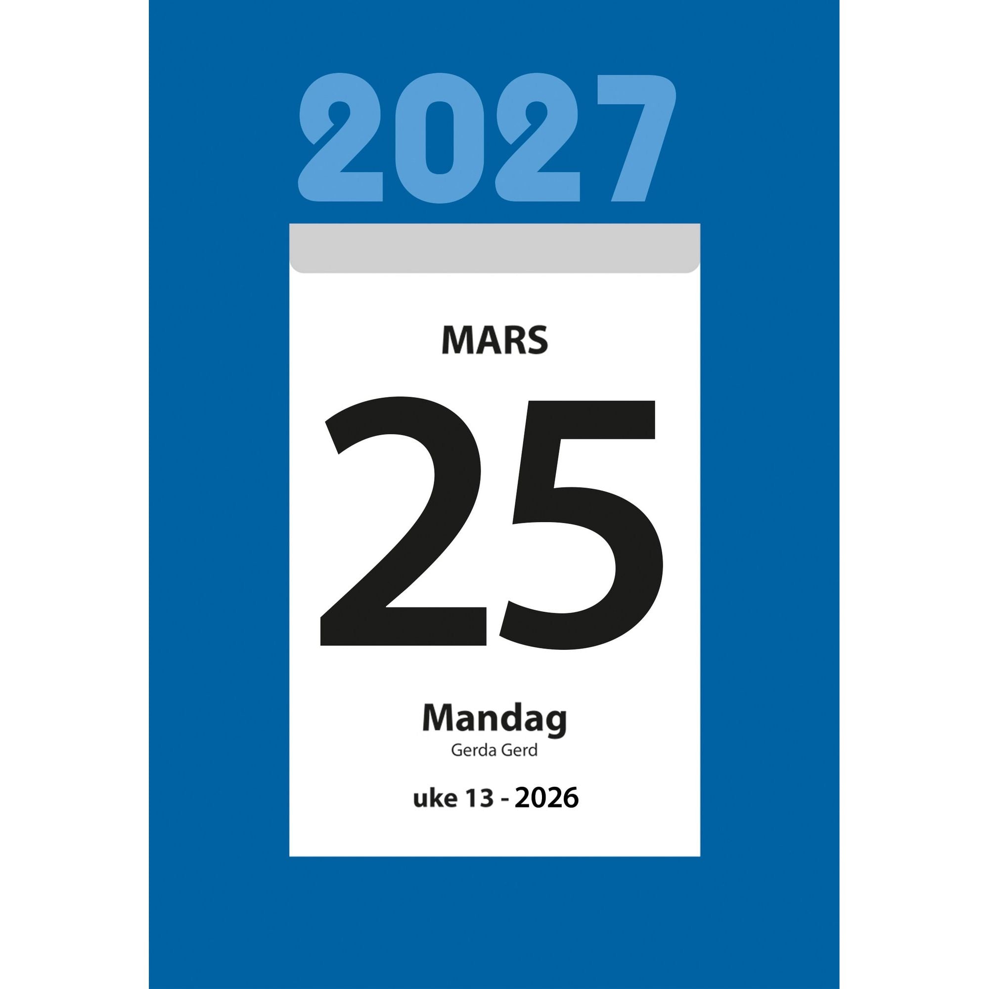 Kjempekalender liten 2026