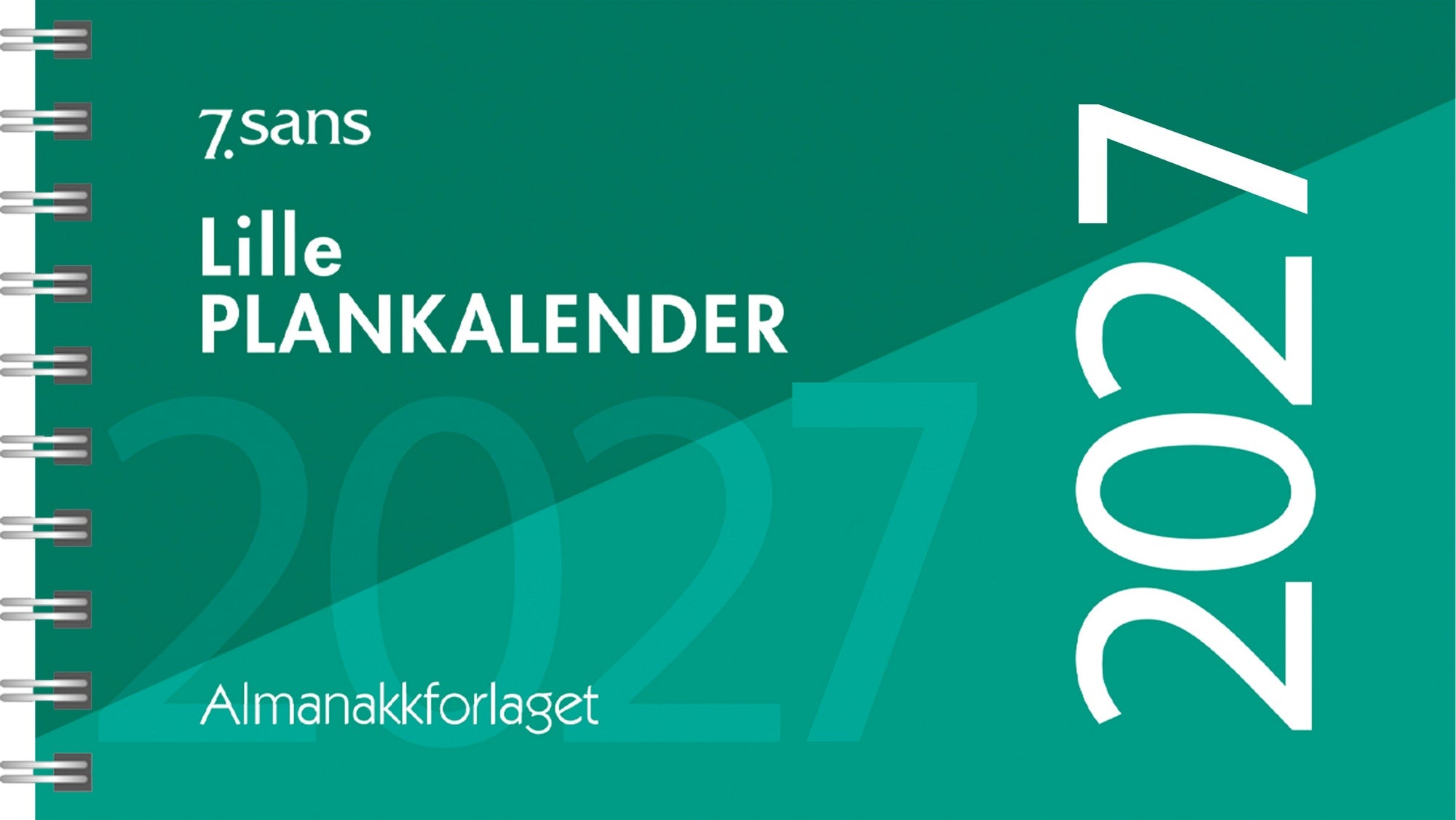Lille plankalender spiral 2026