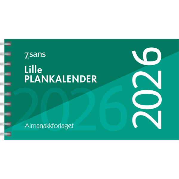 Lille plankalender spiral 2026