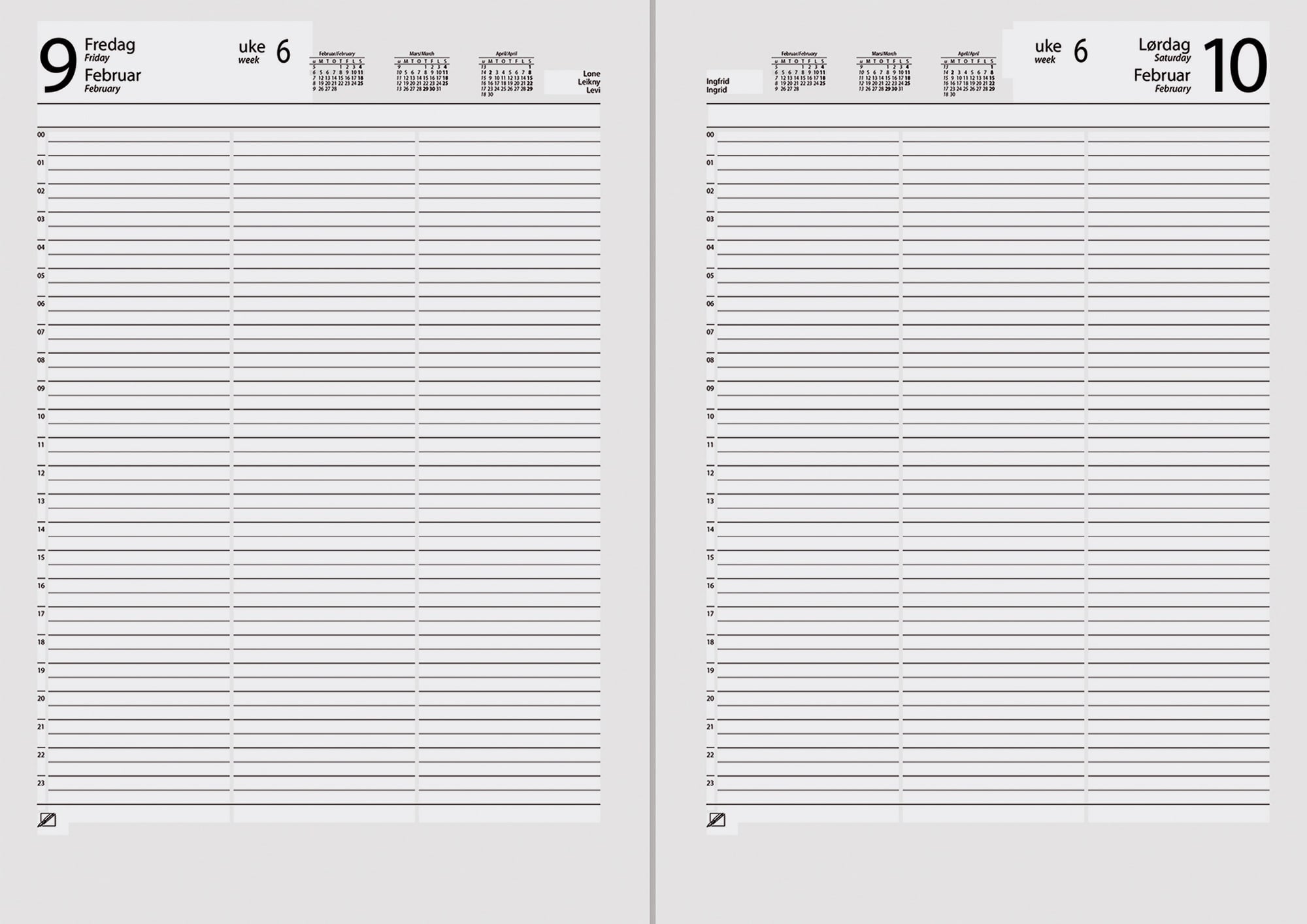 Natt&Dag spiral sort 2026
