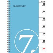 Ukekalender spiral 2026